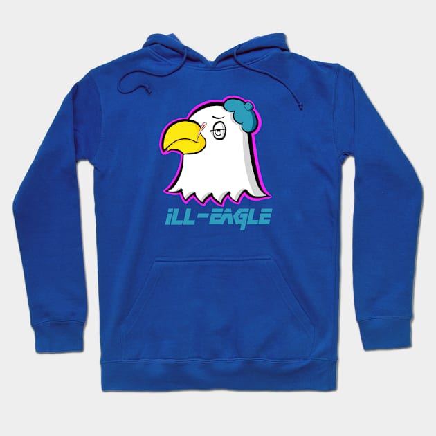 Ill-Eagle Hoodie by Art by Nabes